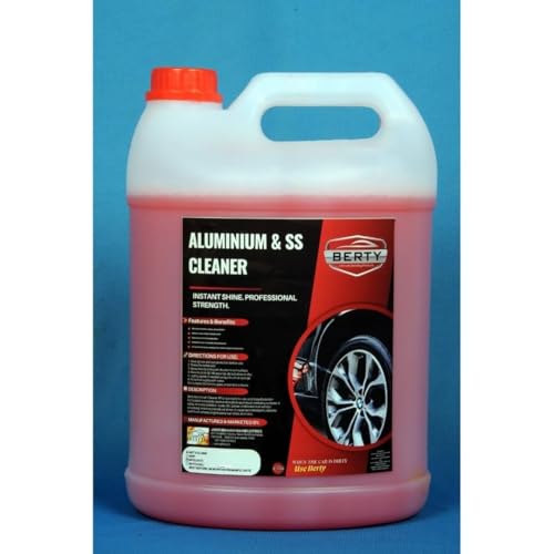 Image of Aluminium And SS Cleaner For Car And Bike Instant Cleaner Polish, Shine Anti-Tarnishand Tough Stains 5 Ltr