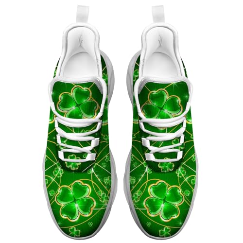 Shamrock Sneakers St Patricks Day Shoes Running Walking Tennis Shoes for Men Women3