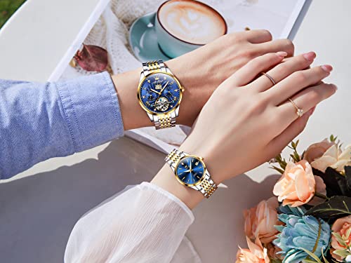 Montres mécaniques automatiques OLEVS cadeau Saint-Valentin
