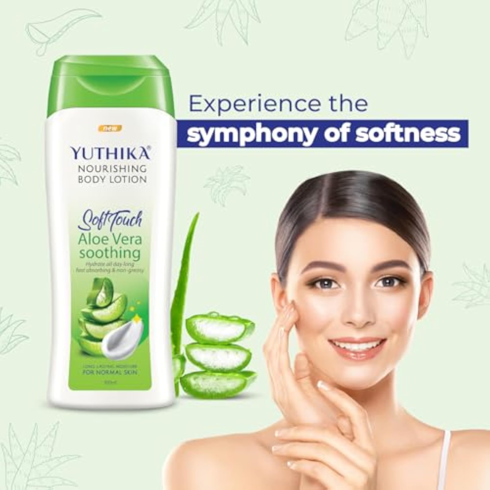 Hydrating Almond & Aloe Vera Body Lotion, 100ml