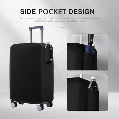 Luggage Cover for Suitcase Tsa Approved Protector - Elastic SuitCase Cover Travel Stretch Baggage Case Protective Washable Fit 18-32 Inch (Medium)3