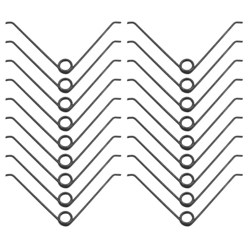 Yardenfun 25pcs Garden Shears Spring Small Replacement Spring Pruning Shears Springs V-shape Springs for Pruner Trimmers Metal Shears Springs for Trimmer Stainless Steel Small Spring