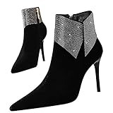 ★ Die spitze Spitze des schlanken Körpers zeigt die Schönheit des schlanken Körpers und verstärkt die Schönheit und Größe von Frauen mit dünnen Absätzen.