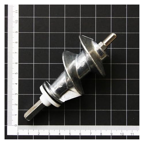HWEIH 1 Juego de electrodomésticos de Cocina, 1 Unidad, Tornillo for picadora de Carne de 115mm, SS-989843 y 3 uds. De Cuchillas for HV2 ME20 HV3 HV4 DR7 ME4 ME51 HV8 - imagen 2