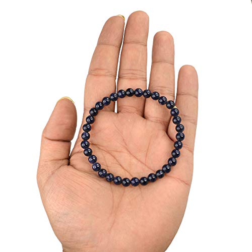 Image of Reiki Crystal Products Natural Crystal Stone Bracelet 6 mm Round Beads for Men & Women | Gemstone Jewellery Bracelet | Reiki Charged | Multiple Stone Variants Available