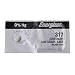 Energizer 317 Silver Oxide Watch Batteries SR516SW SR62
