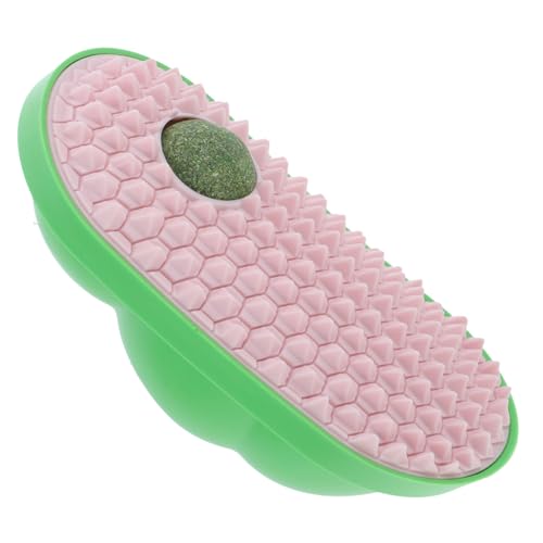 HOLIDYOYO Cat Self Scratching Wall with Ball Kitten Massage Comb Easy Install Pet Supply for Convenient and Rubbing Tool