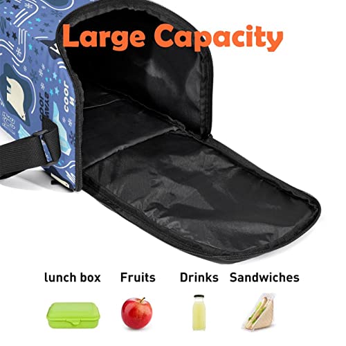 Lonchera para el almuerzo hermética y resistente con estampado animal 3