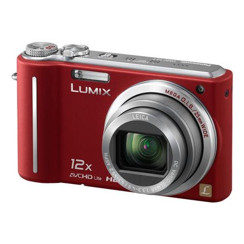 デジタルカメラ Panasonic DMC-TZ7 Panasonic - Lumix DMC-TZ7 Compact Digital Camera Red - 10.1