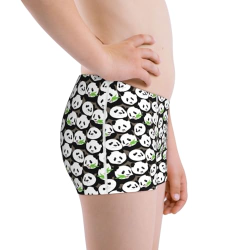 Boys' Cotton Boxer Brief Soft Underwear-Panda Bear2