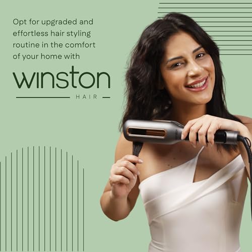 Image of WINSTON Professional Hair Waver for Women - Adjustable Ceramic Wave Barrels (18mm /22mm /26mm), Instant Heat with LCD Display, Deep Waver Curler Machine for Frizz-Free Beach Waves
