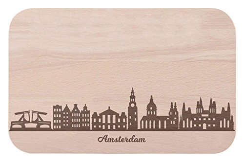 Planche à goûter Skyline Amsterdam – Petit-déjeuner & Idée de Cadeau pour stadtverliebte