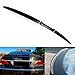 GODSLLY Compatible for Chrysler 300C 2006-2008, 3pcs Car Spoiler Sedan Rear Trunk Roof Spoiler Rear Lip Decorative Accessories, A Glossy Black