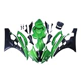 Green Fairings Fairing Kit for Yamaha YZF600 R6 2006 2007 Injection ABS Plastic Body Kit Bodywork Bodyframe