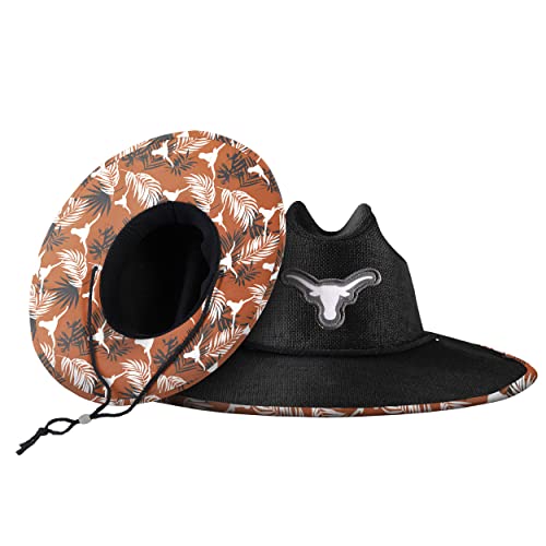 Image of FOCO Texas Longhorns NCAA Team Color Straw Hat
