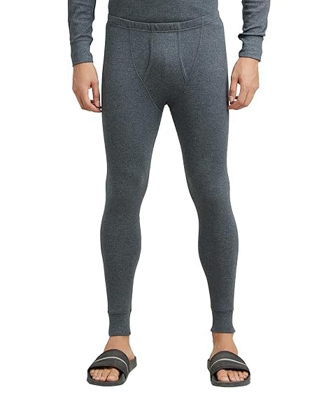 Jockey 2420 Men's Super Combed Cotton Rich Skinny Fit Mid Rise Thermal Long Johns with Stay Warm Technology-image-23