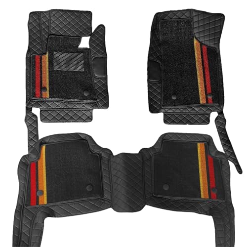Tapis de sol voiture antidérapants accessoires Sorento 5 places