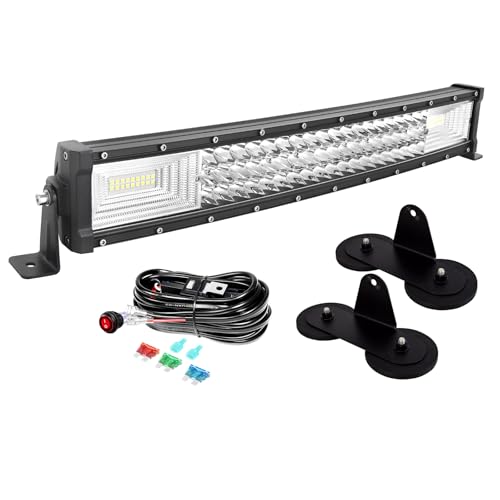 Offroad light bar 22 pouces avec rampe LED voiture 4x4 et tracteur