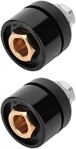 Davitu Electrical Equipments Supplies - cable connector 2pcs Copper Euro Style Welding Cable Quick Connector 200-400A DKZ Welding Wire Connector led strip connector - (Color: 50-70)