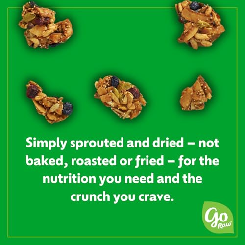 Go Raw Organic Cherry Berry Chocolate Chunk Snacking Granola - Light, Crisp - image 4