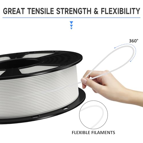 Image of GIANTARM PLA Filament,Stone Grey Matte 3D Printer Filament 1.75mm, Matte PLA 1KG Spool(2.2lb),Dimensional Accuracy + /- 0.02 mm,3D Filament for Bambu Lab