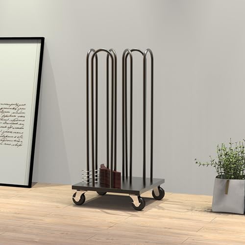 Support de cintre mobile à roulettes pour dressing et boutique