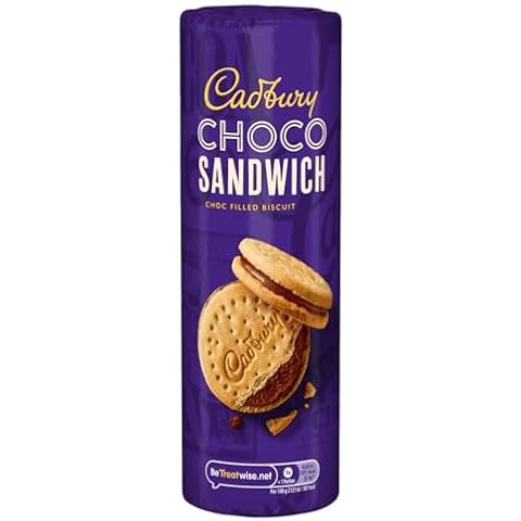Cadbury Choco Sandwich Biscuit with Cocoa Filling Cover