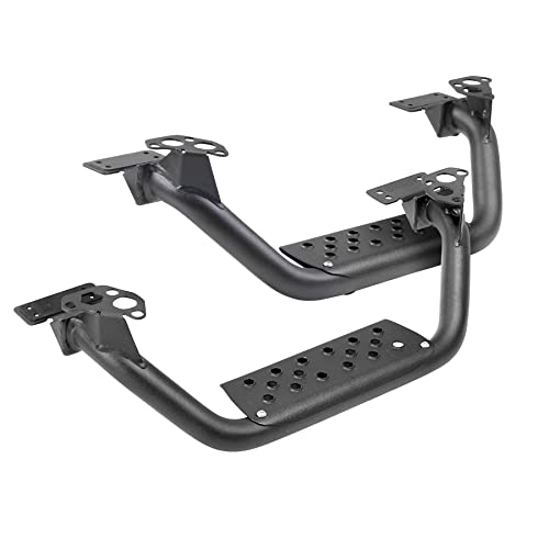 Go Rhino Dominator Xtreme D6 4 Drop Steps | Mild Steel Textured Black | D6410000T | Fits Go Rhino Dominator Xtreme D6 SideSteps