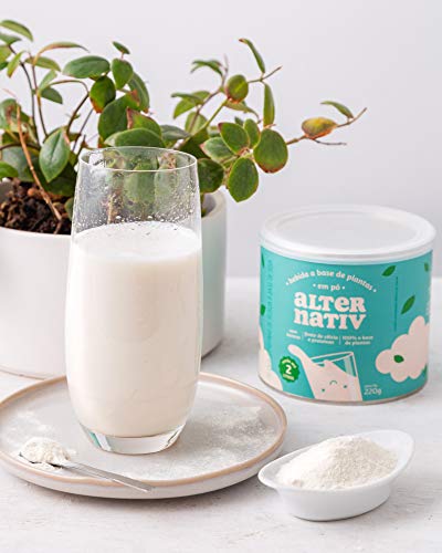 Leite Vegetal em Pó Alternativ 220g/ 2L, Alternativ, 220g