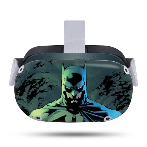 Head Case Designs Officially Licensed Batman DC Comics Hush Costume Logos and Comic Book Vinyl Sticker Skin Decal Cover Compatible with Meta Quest 2