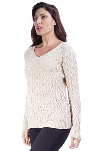 Blusa Tricot Amazonia Vital Colmeia Cor:Bege;Gênero:Mulher;Tamanho:Único