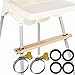 Reposapiés para silla alta compatible IKEA Antilop ajustable para silla alta de madera antideslizante para silla alta IKEA Accesorios de reposapiés