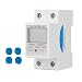 Produktbild Stromzähler - 220 V 5 (80) Ein digitaler 1-Phasen 2-Draht 2P DIN-Schienen-Stromzähler Elektronischer KWh-Zähler