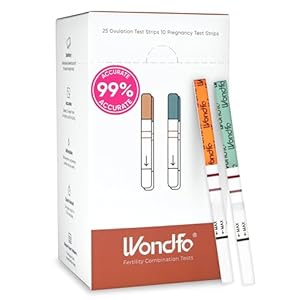 Pregnancy Test Strips and Ovulation Test Strips Combo Pack- Ovulation Predictor Tests and Pregnancy Tests -Reliable Home Testing for Family Planning