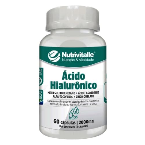 Ácido Hialurônico 60 Capsulas Nutrivitalle