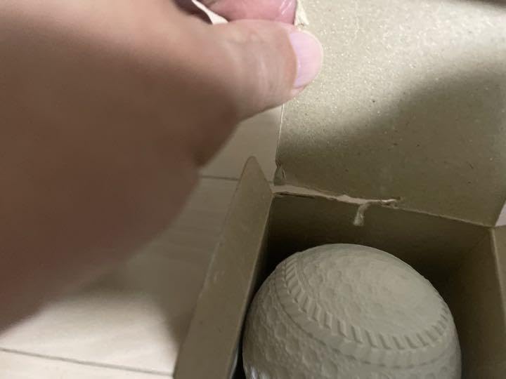 国際ボール野球軟式L号レトロ40-50年前インテリア3個セット