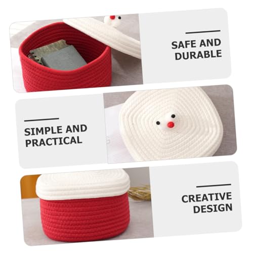 Panier de rangement en corde tressée souple et durable Uonlytech