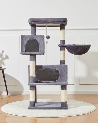 Image of Taoqimiao Cat Tree, 49In Cat Tower for Indoor Cats Large Adult