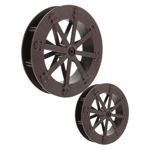 BESPORTBLE DIY Micro Water Wheel Fountain Wheel Small Water for Rockery Accessory