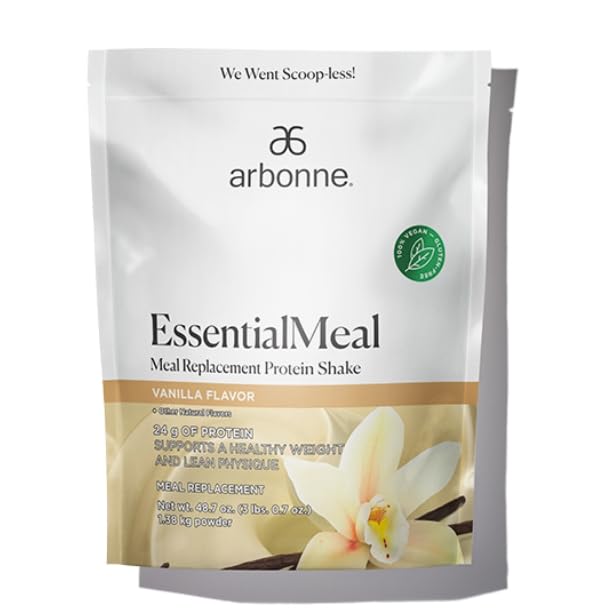 EssentialMeal Meal Replacement Protein Shake - Vanilla Flavor 48.7 OZ