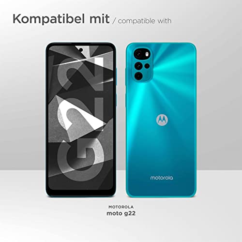 Protection Moto G22 moex en cuir synthétique premium noir