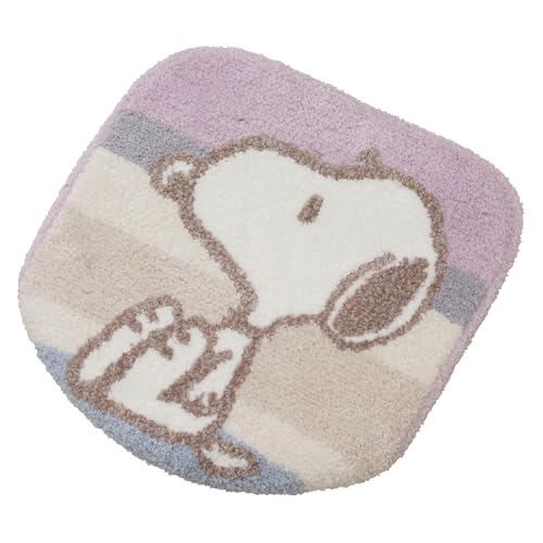 センコー【スヌーピー】くすみパステル 兼用フタカバー ピンク 76671