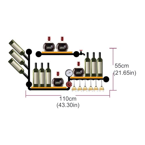 Étagère d'affichage pour bouteilles d'alcool pour libérer l'espace - 3
