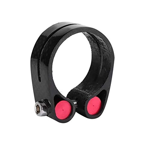 VGEBY Fahrrad Sattelklemme, Fahrrad Sattelstütze Schloss Carbon Schnellspanner Radfahren Teil Zubehör Fahrräder Und Ersatzteile Cover