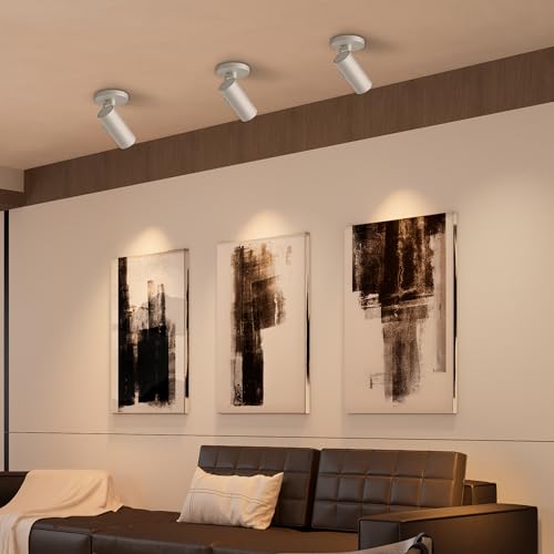 Aisilan 2 Pack White Zoomable Ceiling Spotlight 12W LED Dimmable, Adjustable Beam Angle 10°-55° - Image 3