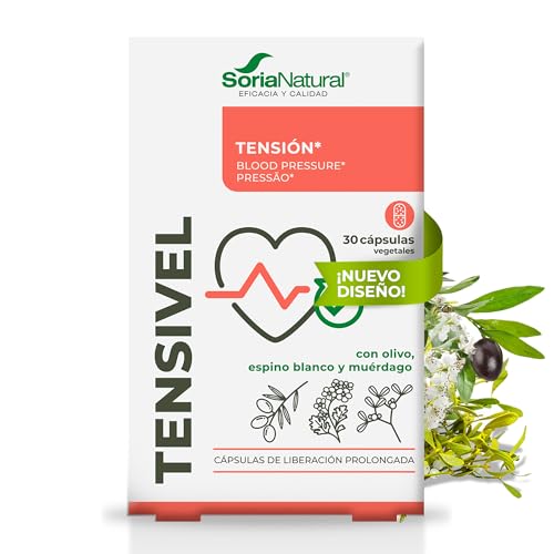 Soria Natural Tensivel - Ayuda a la Salud Cardiovascular, Presión Arterial, Circulación - Mezcla...