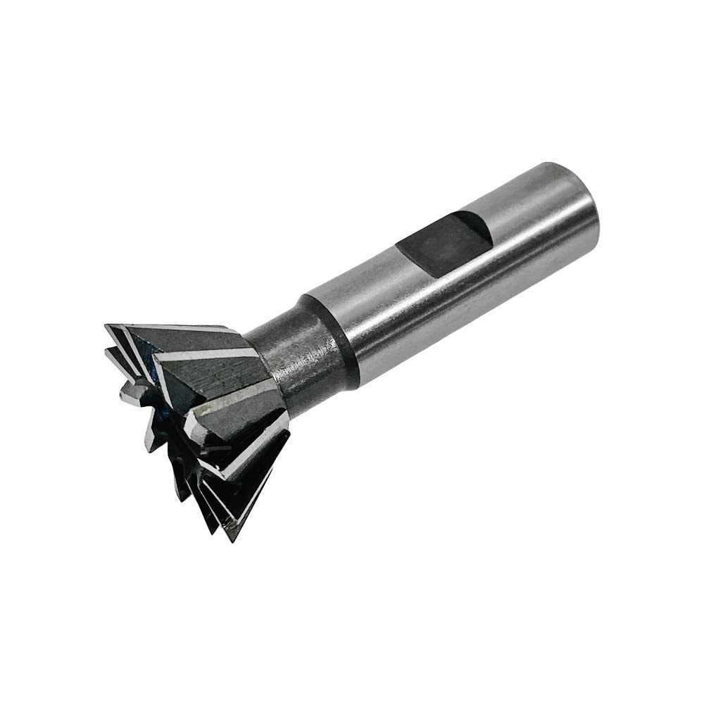 1-3/8'' X 60 Degree Premium HSS Dovetail Cutter Milling High Speed Steel 5/8'' Shank Diameter