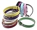 TenCloud Pet Collar Set of 12 or 16 Adjustable ID Collars Leather for Puppy Medium Large Breed Dogs Neck 6''~18'' (L(Neck:13