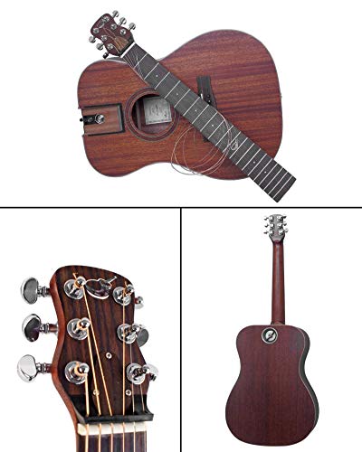 Journey Instruments Guitare de voyage Solid Sitka – OF312 Guitare acoustique-électrique de voyage avec système pliable… - Les Beatles, Paul McCartney, John Lennon, RIngo Starr, George Harrison Journey Instruments Guitare de voyage Solid Sitka - OF312 Guitare acoustique-électrique de voyage avec système pliable… – Image 6