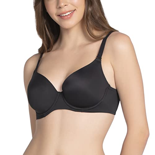Image of Amante Smooth Moves Women's Padded Wired Full Coverage T-Shirt Bra | Seamless Invisible Cups | Multiway Detachable Straps | High Support Everyday Bra | Soft Microfiber Fabric